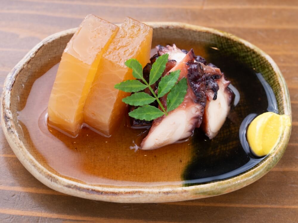 真だこと大根の柔らか煮